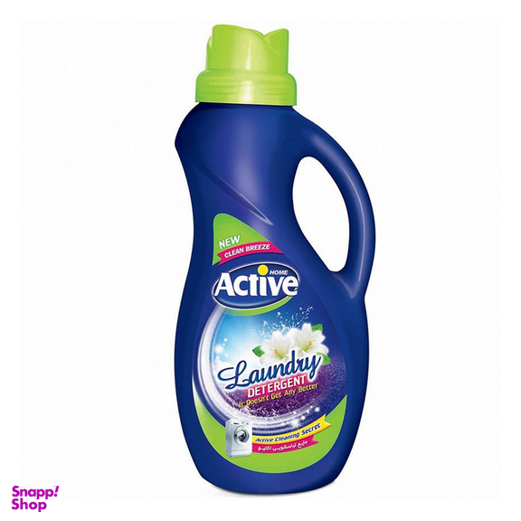مایع لباسشویی اکتیو سبز حجم 1500 میلی لیتر