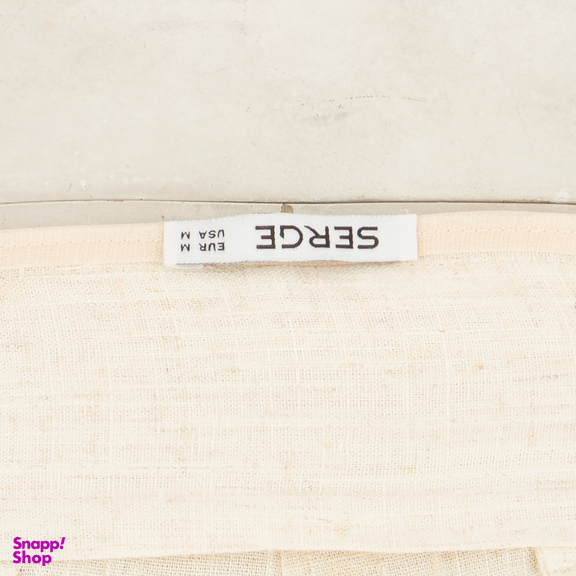 شلوار زنانه سرژه مدل 208365 کرم