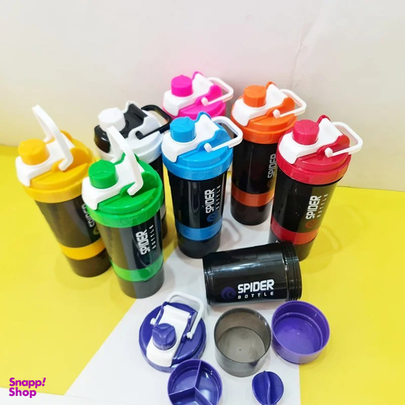 شیکر اسپایدر مدل سه تکه کد 8 گنجایش 0.5 لیتر