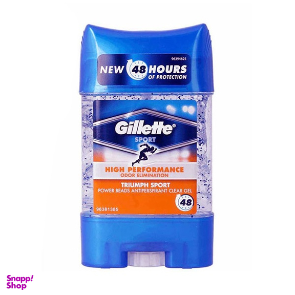 استیک ضد تعریق مردانه ژیلت مدل Triumph Sport حجم 75 میلی لیتر