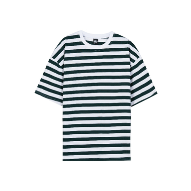 تیشرت زیگ مدل Striped رنگ سبز یشمی