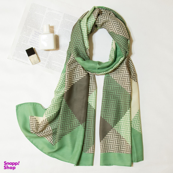 شال زنانه آنالیا مدل پاییزه طرح هندسی جدید 1402 کد ana-1816