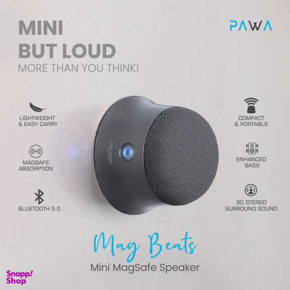 اسپیکر بلوتوثی مغناطیسی پاوا مدل Mag Beats Mini