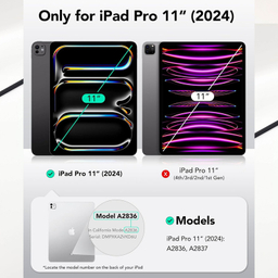 کاور تبلت سامورایی مدل Fortex مناسب برای iPad Pro 11 2024
