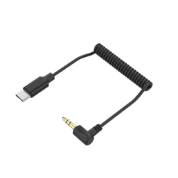 مبدل جک 3.5 میلیمتری به usb-c کامیکا مدل CVM-D-UC طول 0.6 متر