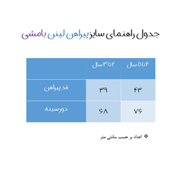 پیراهن پسرانه بامشی کد 3