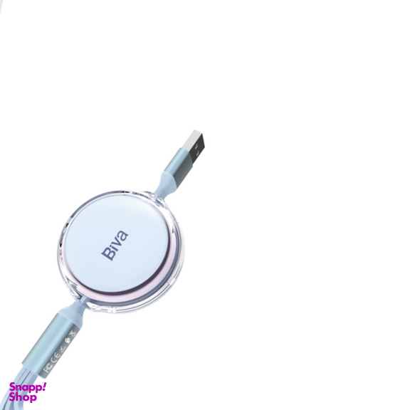کابل تبدیل USB به لایتنینگ / MicroUSB / USB-C بیوا مدل C-22 طول 1.1متر