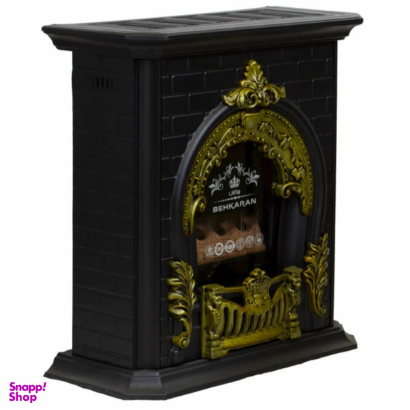 بخاری گازی بهکاران مدل شومینه طرح پرنس کد f-28000