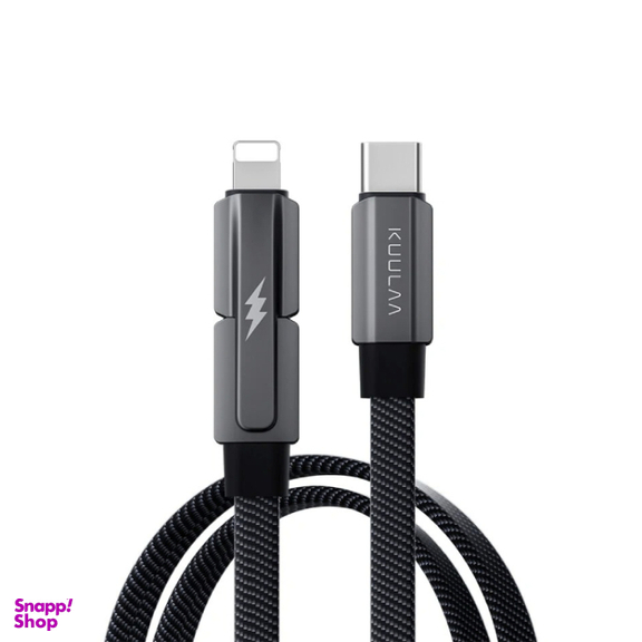 کابل تبدیل Type-C به Type-C/Lightning کوالا مدل KL-X72 طول 2 متر