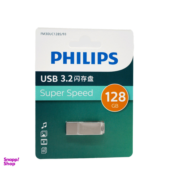 فلش مموری فیلیپس مدل FM30UC OTG 3.2 ظرفیت 128 گیگابایت