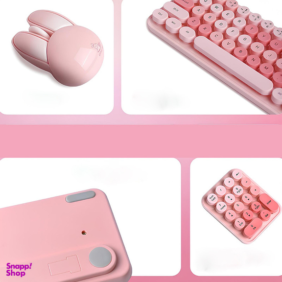 کیبورد و ماوس بی سیم کوتسی مدل 84019 به همراه صفحه اعداد