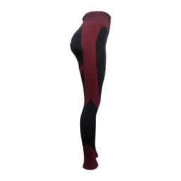 لگینگ زنانه کد B210 رنگ مشکی قرمز