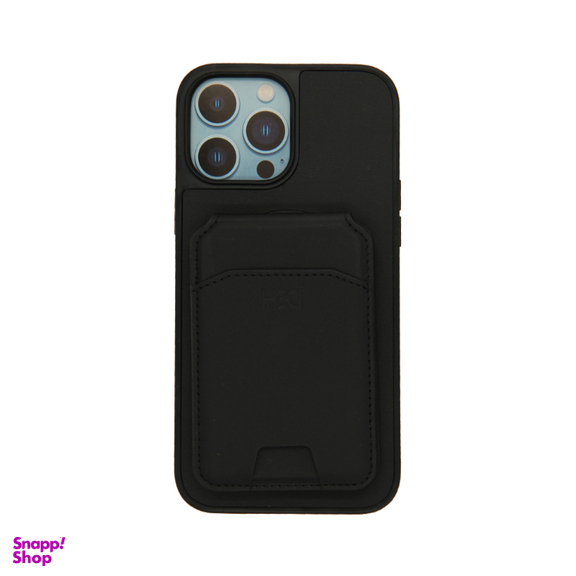 قاب گوشی موبایل اچ دی دی کدی مدل چرم مگسیف مناسب اپل iPhone 13 Pro Max به همراه جاکارتی