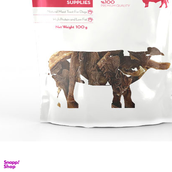 تشویقی سگ یو اس پت طعم شیردان و نگاری گاو وزن 100 گرم