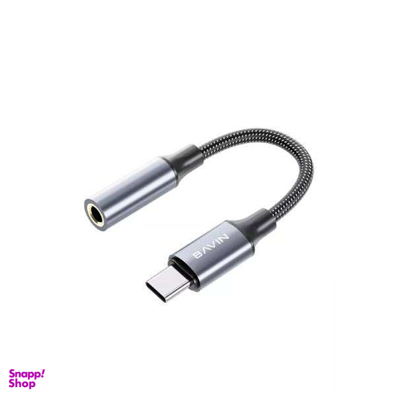 تبدیل Jack 3.5mm به Type-C باوین مدل AUX35 TC