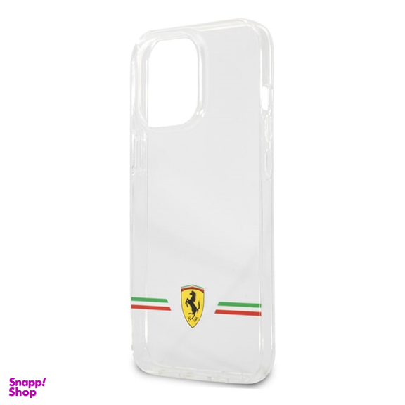 قاب موبایل سی جی مدل Ferrari Hard Case طرح فراری مناسب iPhone 13 Pro