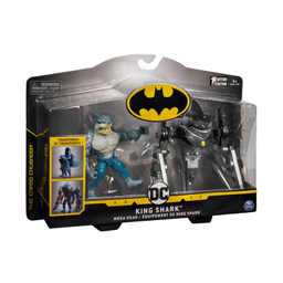 اکشن فیگور اسپین مستر مدل کینگ شارک طرح King Shark Mega Gear مجموعه 2 عددی