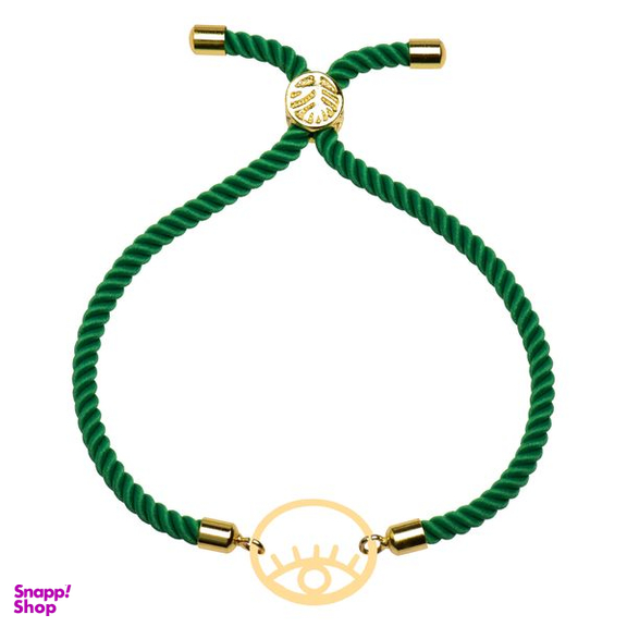 دستبند طلا 18 عیار زنانه کرابو چشم نظر مدل Kr102213