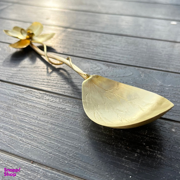 قاشق آجیل خوری مدل گل ارکیده کد 1326