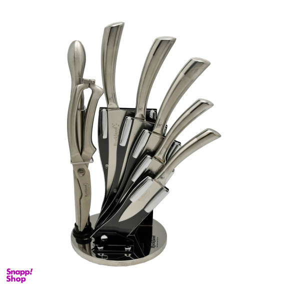 سرویس چاقو آشپزخانه 9 پارچه راکلند کد 3301