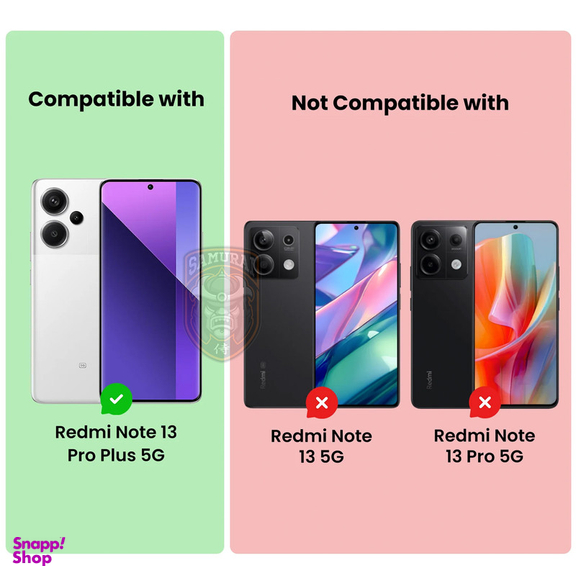 کاور گوشی موبایل سامورایی مدل Airbag مناسب برای Redmi Note 13 Pro Plus