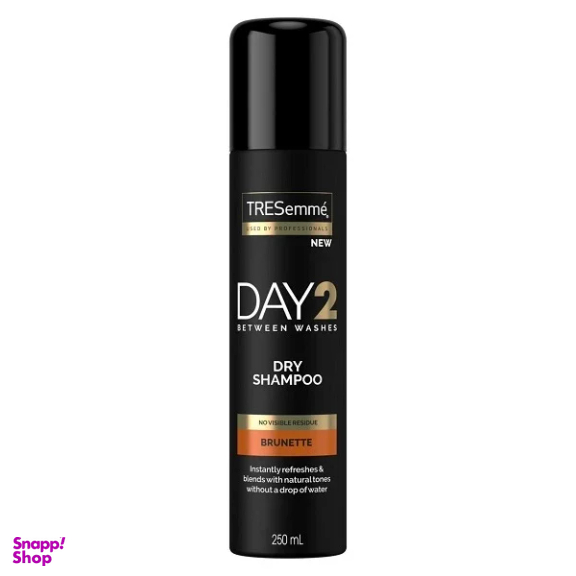 شامپو خشک ترزمی مدل Brunette مناسب موهای آسیب دیده و معمولی حجم 250 میلی لیتر