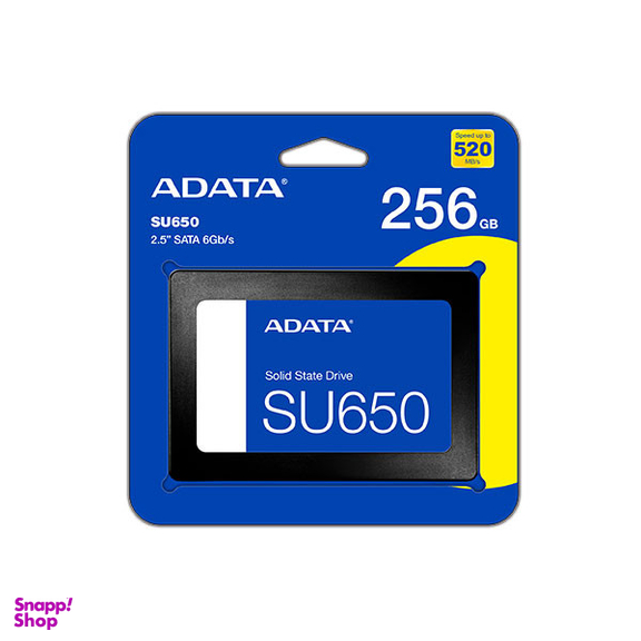 اس اس دی اینترنال ای دیتا مدل SU650 ظرفیت 256 گیگابایت