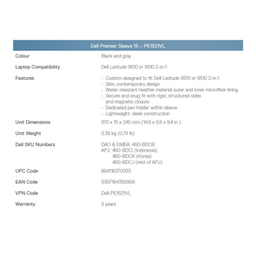 کاور لپ تاپ 14.4 اینچ دل مدل Latitude
