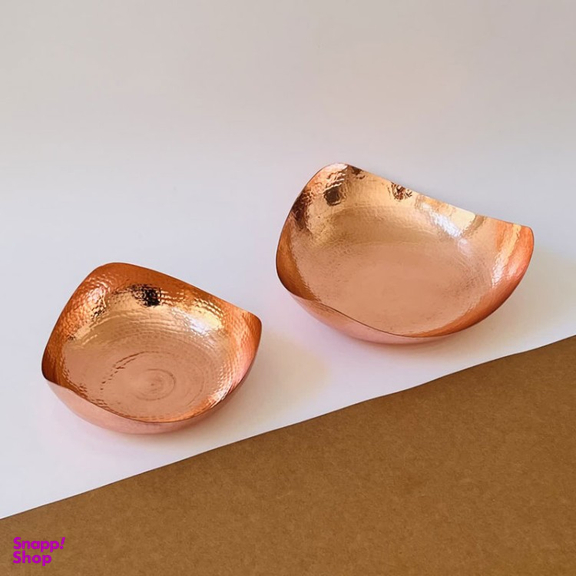 آجیل خوری مسی مدل سه گوش چکشی کد ZH339.1