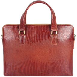 کیف اداری زنانه چرم بارز کد DZ66 LIZARD