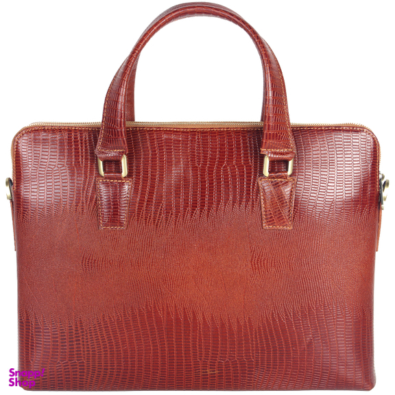 کیف اداری زنانه چرم بارز کد DZ66 LIZARD