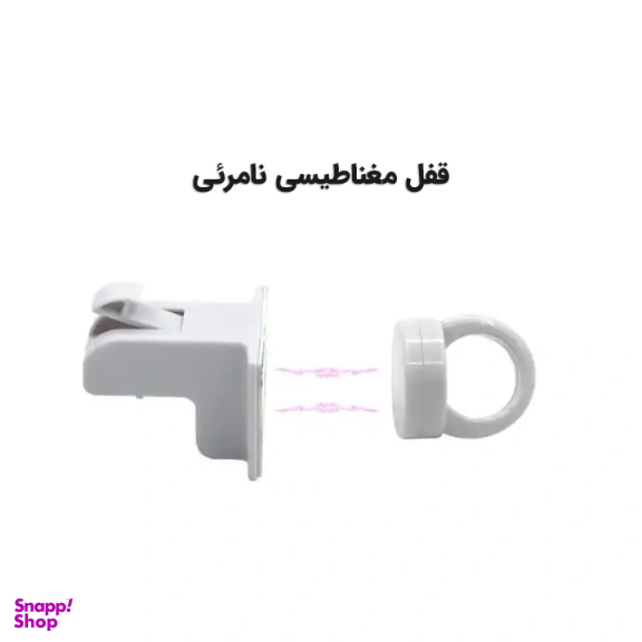 قفل درب کمد و کابینت مدل مگنتی بسته 8 عددی