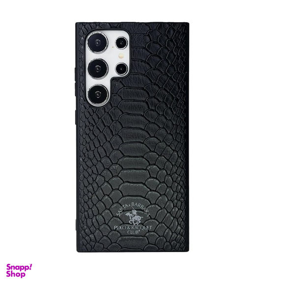 قاب گوشی موبایل چرم سانتا باربارا پولو راکت کلاب مدل Santa Barbara مناسب سامسونگ Galaxy S24 Ultra