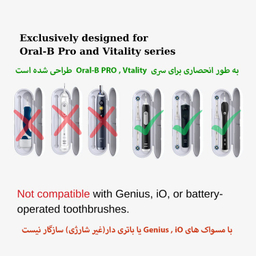 قاب مسافرتی مسواک برقی اورال بی مدل Wober New