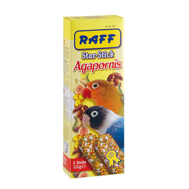 تشویقی طوطی برزیلی راف مدل Agapornis وزن 112 گرم