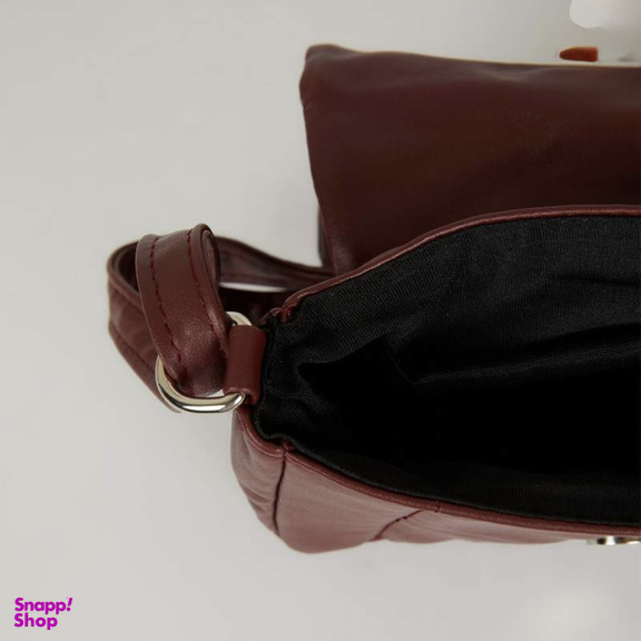 کیف دوشی زنانه دفکتو مدل چرمی Tork477