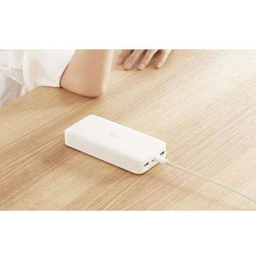 پاوربانک شیائومی مدل Redmi PB200LZM ظرفیت 20000 میلی آمپرساعت به همراه شارژر دیواری سامسونگ و کابل تبدیل