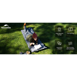 زيرانداز بادی اليافی نیچرهایک مدل D01 Auto Inflatable کد DZ014