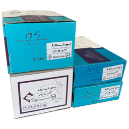 ست شیرآلات زدوار مدل قهرمان یونیورست کد M.CR مجموعه 6 عددی