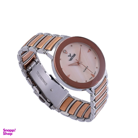 ساعت مچی عقربه ای زنانه ویکتور کد VIW016