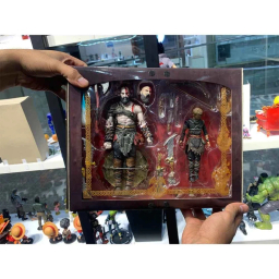 اکشن فیگور نکا مدل کریتوس و آترئوس سری God of War New