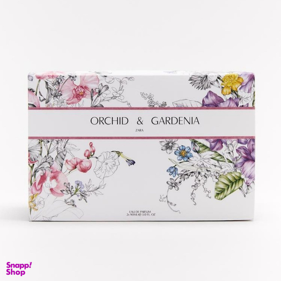 ادوتویلت زنانه زارا مدل Gardenia & Orchid مجموعه 2 عددی