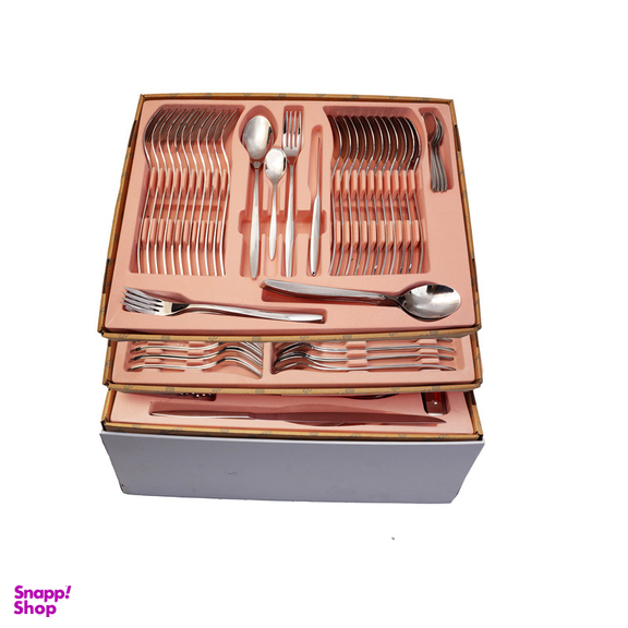 سرویس قاشق و چنگال 157 پارچه ام جی اس مدل 046
