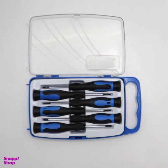 پیچ گوشتی موبایلی سامکو مدل دوسو و چهارسو کد YP-HERFEEI-SHS-15S0016VT مجموعه 6 عددی
