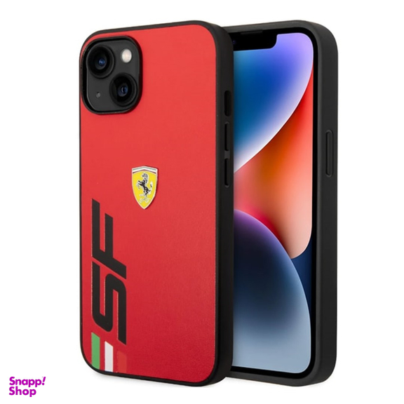 قاب موبایل چرمی سی جی مدل Ferrari Leather Case کد 183815 مناسب iPhone 14