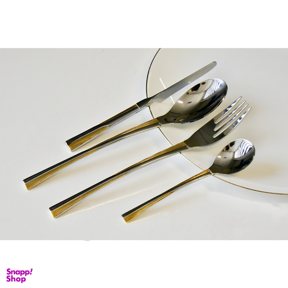 سرویس قاشق و چنگال 51 پارچه برگامو کد 808G