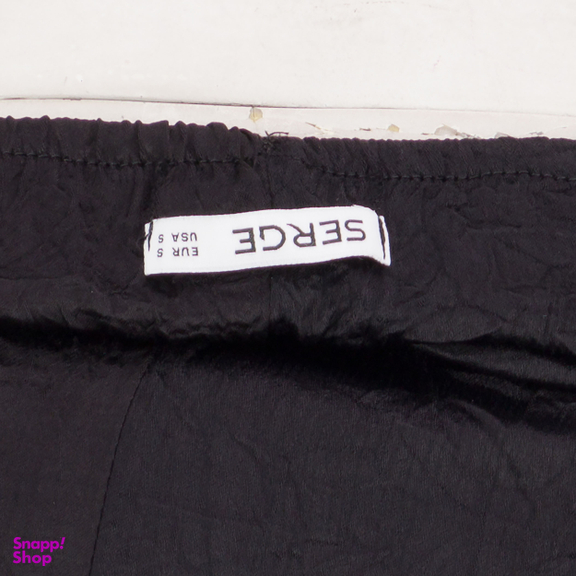 دامن زنانه سرژه مدل 210214 رنگ مشکی