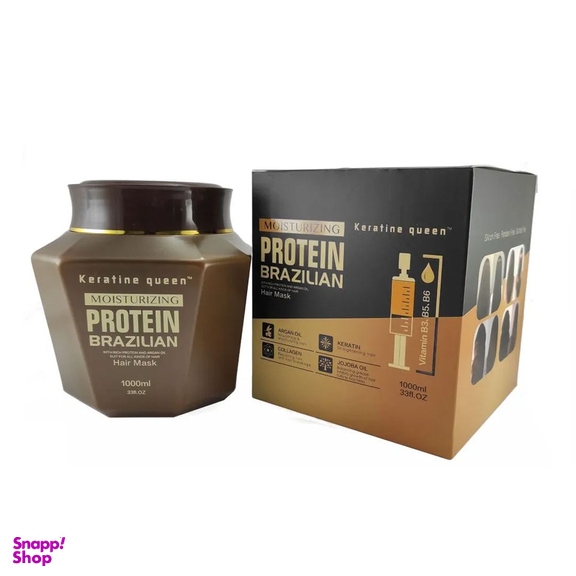 ماسک مو کراتین کوئین مدل پروتئین حجم 1000 میلی لیتر