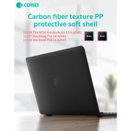 کاور محافظ لپ تاپ کوتسی مدل 11024 مناسب مک بوک ایر 13 اینچ A2681 (M2) / A3113 (M3)