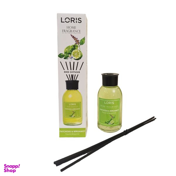 اسانس خوشبوکننده هوا لوریس مدل برگاموت و پاچولی حجم 100 میلی لیتر